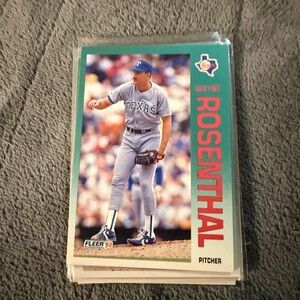 '92 Baseball Card - Wayne Rosenthal
